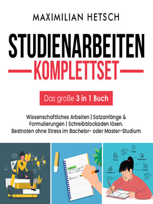 cover image of Studienarbeiten Komplettset – Das große 3 in 1 Buch